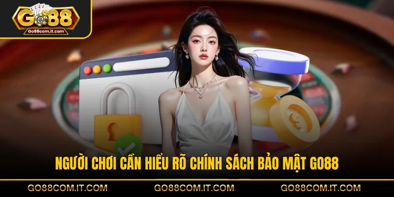 Người chơi cần hiểu rõ chính sách bảo mật GO88
